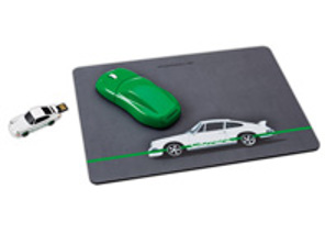 Porsche Juego de ratón para ordenador y memoria USB – Colección RS 2.7 - WAP0508120G