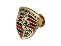 Botón con escudo: esencial. Con el icónico escudo Porsche. - WAP0504100RBTT