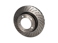 Brake disc rotor, Front. Porsche 993 C2 / C4 - 09842111, 09.8421.11, 09842011, 09.8420.11, 99335104401, 99335104301