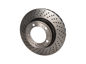 Brake disc rotor, Front. Porsche 993 C2 / C4 - 09842111, 09.8421.11, 09842011, 09.8420.11, 99335104401, 99335104301