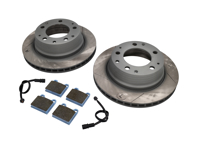 Pastiglie freno sportive ANTERIORI e pacchetto disco freno scanalato. Porsche 911 3.2L 1984-89 - 91135104123, 91135195011, 94461221105, 91135195006, 91135195001, 91135195002, 91135195008, 90135199700, 91135193800, 91135194401, 91135194405, 91135195000, 92335190100, 94435195006