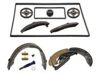 Kit chaîne de distribution moteur pour arbre à cames et pompe à huile. Porsche 970 3.6L Panamera - 94810516902, 94610725201, 94810516910, 94610725801, 94810223111, 94610518000, 94810518111, 94810502312, 94810516612, 94610506800, 94810506510, 94610725300 - 45675, 59822Set, 90001147