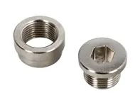 Lambdasonde afdekplug en ontvangeraansluiting. Porsche 996/997 - 100390, 100392