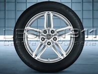 19' Cayenne Design II Alloy Wheels & Tyres Original Porsche - 95804460233, 95804460234, 95804460243, 95804460244