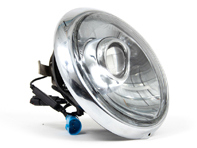 Kit di conversione faro LED RHD con riflettore cromato e lenti trasparenti. Porsche 911/964 - 91163111200, 90163110101, 91163111202