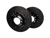 EBC Racing Two-piece floating Front SLOTTED Brake Discs for Porsche - 38007063, 38007064, 99135140581, 99135140681, 99135140682 - SG2F016