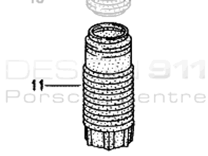Fuelle amortiguador. Porsche 993 RS