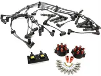 保时捷 993 点火高压线、分火头、分电器盖及火花塞 - 93060291901, 93060290202, 99360206099, 99360207101, 99917018390