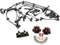 保时捷 993 点火高压线、分火头、分电器盖及火花塞 - 93060291901, 93060290202, 99360206099, 99360207101, 99917018390