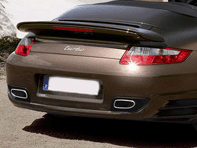 Achterbumper. Porsche 997 Turbo (OE-onderdeelnr. 99750541116 / 99750541117) - 99750541116, 99750541117, 99750541166, 99750541167
