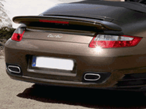 Achterbumper. Porsche 997 Turbo (OE-onderdeelnr. 99750541116 / 99750541117) - 99750541116, 99750541117, 99750541166, 99750541167