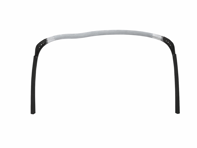 Targa de joint d'arceau de sécurité arrière. Porsche 911 1970-73 - 90156509144