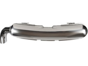 Auspuffendschalldämpfer / Endschalldämpfer hinten mit 84mm Auslass. Porsche 911 1983-89 - 92.512S, 92512S, 93011104300, 1620604900 - 1620604900