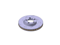 Brake disc rotor, FRONT. Porsche 971.1 / 971.2 / 976 Panamera (OE Part No. 971615301L / 971615302L) - 971615301L, 971615302L, 971615301F, 971615302F - 09.E899.11, 09.E900.11