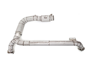 Il catalizzatore di scarico sportivo elimina il downpipe. Porsche 718 2.0 l / 2.5 l - 982254400H, 982254400AB, 982254400BX, 982254400HX, 982254400G, 982254400AA, 982254400AX - 9M82254400