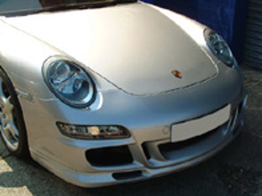 Front Bumper Aero. Porsche 997 2004-08 (OE Part No. 99750596108 / 99750596109) - 99750596100, 99750596101, 99750596108, 99750596109