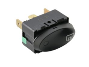 Tip switch for rear window and exterior mirror heating. Porsche 986 Boxster / 996 - 99661313410A05, 99661313410
