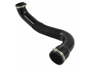 Tubo di pressione del radiatore dell'olio di sovralimentazione, inferiore sinistro. Porsche 971 Panamera 2.9L - 971145709K, 971145709Q, 971145709AA, 971145709AC, 971145709AG