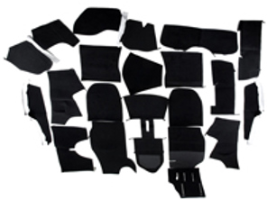 Set completo di moquette interna per Porsche 911 74-84 Coupe LHD
