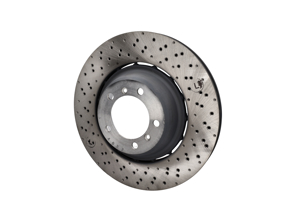 Brake disc rotor, Rear. Porsche 981 Cayman GT4 - 98135240780, 98135240880, 205971C, 205970C, 9GT615601F, 9GT615602F, 98135240781, 98135240881