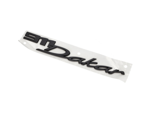 Targhetta posteriore con scritta "911 Dakar", nero opaco. Porsche 992.1 Dakar 2019-24 - 992853675NOK1, 992853675N