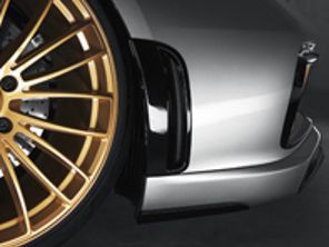 TechArt front bumper air outlet grilles. Porsche 992 - 092.100.182.009, 092100182009