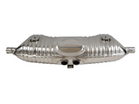 Silencieux d'échappement / silencieux Échappement sport OE Style sans sorties d'échappement. Avec homologation TÜV/CEE. Porsche Boxster 986 - 94.300S, 93400S, 1620606800, 98622094903S, 94.903S, 162070440, 98622094902S, 94.902S, 1620704500, 98622094904S, 94.904S, 16220703900, 98622094905S, 94.905S, 1620704000, 99611114105, 99611114202, 99611114211, 99611115101, 99611115202 - 94.300S, 1620606800