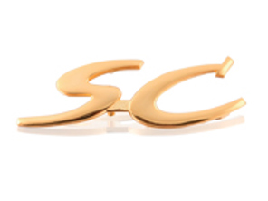 Rear badge 'SC'. Porsche 356C - 64455930307