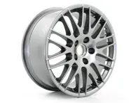 Front / Rear 20-inch RS Spyder Design Alloy wheel, in Titanium metallic. Porsche 958 Cayenne 2015>> - 95836214811EP8, 95836214810EP8, 95836214810, 95836214811