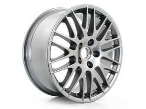 Front / Rear 20-inch RS Spyder Design Alloy wheel, in Titanium metallic. Porsche 958 Cayenne 2015>> - 95836214811EP8, 95836214810EP8, 95836214810, 95836214811