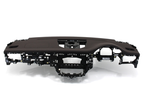 Rivestimento cruscotto, in Espresso, Pelle. Porsche 95B.2 Macan con guida a destra - 95B857003BB6J0, 95B857003, 95B857003BB