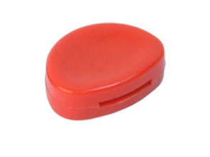 Perilla de control del calentador. ROJO. Porsche 911 1969-85 / 914 - 90157191800 - URO-009080, 1688000500