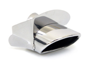 Exhaust tail pipe. Porsche 993 Carrera S / 4S Turbo Look - 9311125157, 9311125152