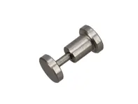 Axe de charnière pour vitre de custode ouvrante avant. Porsche 356A T2 / 356B T5 - 64454252700 - PRS149