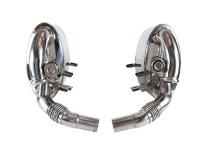 Exhaust Muffler / Silencer Sport with switchable sound valves. Porsche 996 - 99611121000, 99611112155, 99611112170, 99611112157, 99611113154, 99611112256, 99611112270, 99611112257, 99611113254, 99611198404, 99611113274, 99611113275, 99611113270, 99611198405, 99611113168, 99611198504, 99611113174, 99611113175, 99611113170, 99611198505 - 1620613410, 96.300SSOUND