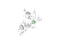 用于动力转向的叶片泵。保时捷 996 Turbo / 996 GT2 / 996 GT3 / 997.1 Turbo / 997 GT2/RS / GT3/RS - 99631405051, 99631405052, 99631405053, 996314050BX, 996314050DU