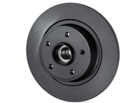 Brake disc rotor, Rear. Porsche 944 / 924S / 924 Turbo / 924 GT - 94435204102, 94435204105