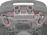 Sistema di scarico sportivo. Porsche 911 (991.2) 2017>> - 99104420030
