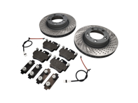 Pastiglie freno ANTERIORI e pacchetto disco freno per Porsche Boxster 986 S