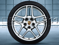 19' Carrera S II Alloy Wheels & Tyres Original Porsche for 997.2 C2 / C2S - 99704460064