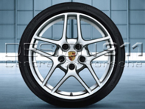 19' Carrera S II Alloy Wheels & Tyres Original Porsche for 997.2 C2 / C2S - 99704460064