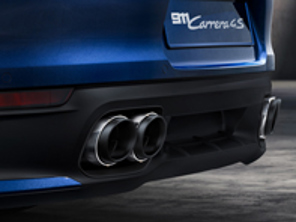 Sorties d'échappement sport, en argent. Porsche Carrera / Targa - 992044200