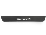 Door sill, in black for Porsche 996 Carrera 4 - 99655130301A03