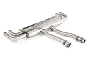 Sports exhaust rear silencer Porsche 958.1 Cayenne turbo and turbo S