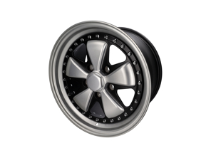 适用于保时捷的 17 英寸 Fuchs Style 548 分体式轮辋 RSR 款式合金轮毂，9.0J ET50