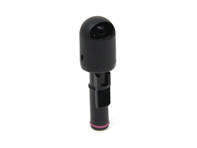 Cabezal de boquilla lavafaros negro mate. Porsche 991.1 / 981 Boxster / 981C Caimán - 99162826501, 99162826500