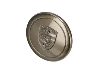 车轮盖“Fuchs”青铜色 - 保时捷金属浮雕徽章 - 91136103230