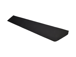 LEFT Cover For Trim Panel B-Pillar, Leather, Black. Porsche 964 / 993 1991-98 - 911555757758YR