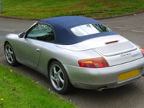 Cabriolet hood. Porsche 996 1999-01 - 9960541004