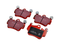 Pastiglie freno EBC RED 'Road'. Porsche 997 Carrera / 987C Cayman / 987 Boxster - 99735193903, 99735193905, 99735193907, 99735193908 - DP32029C